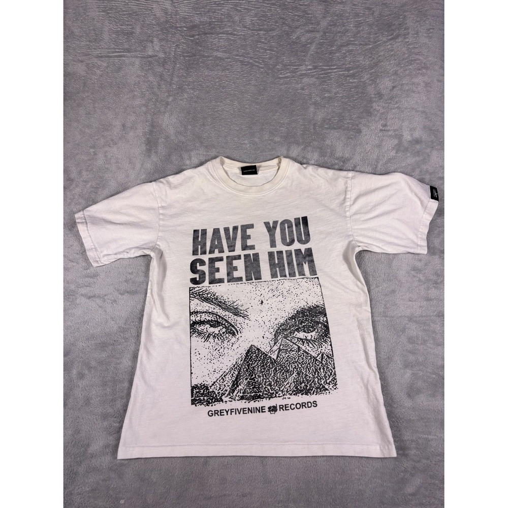 G59 Records Have You Seen Him T-Shirt Size Small White Suicideboys Grey Five